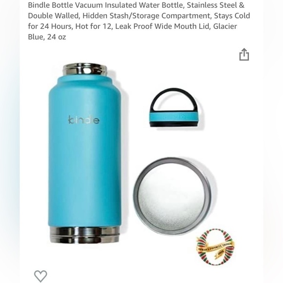 𝅺bindle Vacuum Insulated Water Bottle - Picture 1 of 8